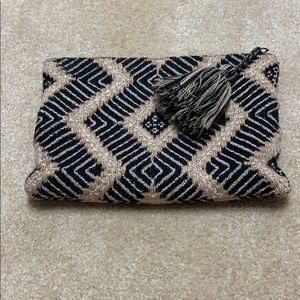 Boho woven Clutch